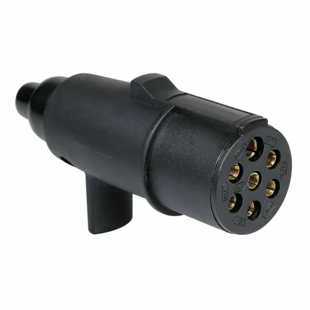 Fisa remorca plastic 7 poli 24N Lampa, 24V