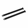 Set of 2 wheel securing straps for bike carriers