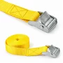Chinga de ancorare cu clema de fixare, 1buc - 2.5×300cm - Galben