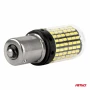 LED Bulbs 144SMD 4SMD 1860, 12/24V Position, Brake, Reversing, Indicator, P21W, R10W, R5W, 1156 BA15s CANBUS 2pcs - White