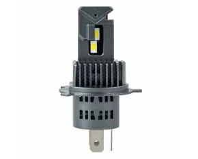 Bec Led F25 Silver Canbus, H4-H19 - P43t / PU43t-3, 54/58W, 12V/24V - 2buc