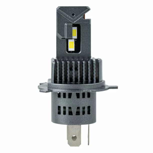 Bec Led F25 Silver Canbus, H4-H19 - P43t / PU43t-3, 54/58W, 12V/24V - 2buc