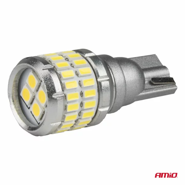 LED Bulbs 48SMD 3014 and 4SMD 3030, 12/24V Reversing, Auxiliary, T15 W16W CANBUS 2pcs - White