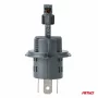 Bec Led F25 Silver Canbus, H4-H19 - P43t / PU43t-3, 54/58W, 12V/24V - 2buc