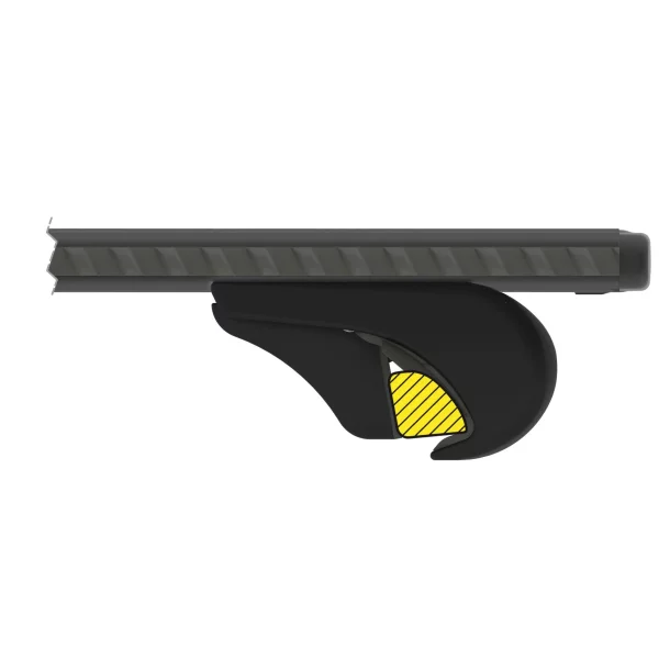 Silenzio Black Rail, set complet de bare portbagaj din aluminiu - XL - Evos RA - Citroen C4 Picasso 2007-2013 - Sina standard inaltata