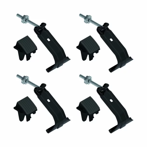 Mounting kit for Snap and Silenzio Cx roof bars - K11 - Citroen Berlingo M, XL, Fiat Doblò, Opel Combo E-Life, E-Life XL, Combo Life Electric, Peugeot E-Rifter Long, Standard, Toyota Proace City Verso Long, Short