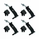 Mounting kit for Snap and Silenzio Cx roof bars - K11 - Citroen Berlingo M, XL, Fiat Doblò, Opel Combo E-Life, E-Life XL, Combo Life Electric, Peugeot E-Rifter Long, Standard, Toyota Proace City Verso Long, Short
