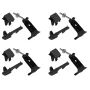 Kit de montare pentru bare portbagaj Snap si Silenzio Cx - K8 - Bmw X1 (U11), Fiat Tipo 5p, Tipo Cross, Tipo sw, Ford Kuga, Land Rover Range Rover Velar, Mercedes Classe E sw, Skoda Enyaq 5p, Volvo V60, V60 Cross Country, XC60