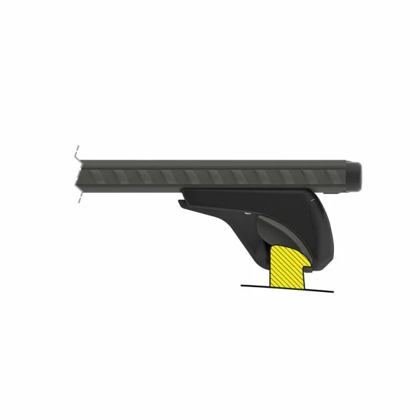 Silenzio Black In-Rail, set complet de bare portbagaj din aluminiu - M - Evos IA - Audi A4 Avant 2015-2024 - Sina incastrata la nivel