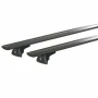 Silenzio Black In-Rail, teljes alumínium tetőcsomagtartó készlet - M - Evos IA - Renault Talisman Sporter 2016-2022 - Süllyesztett tetősín