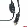 Husa scaun auto cu incalzire in doua trepte 12V Amio - Negru