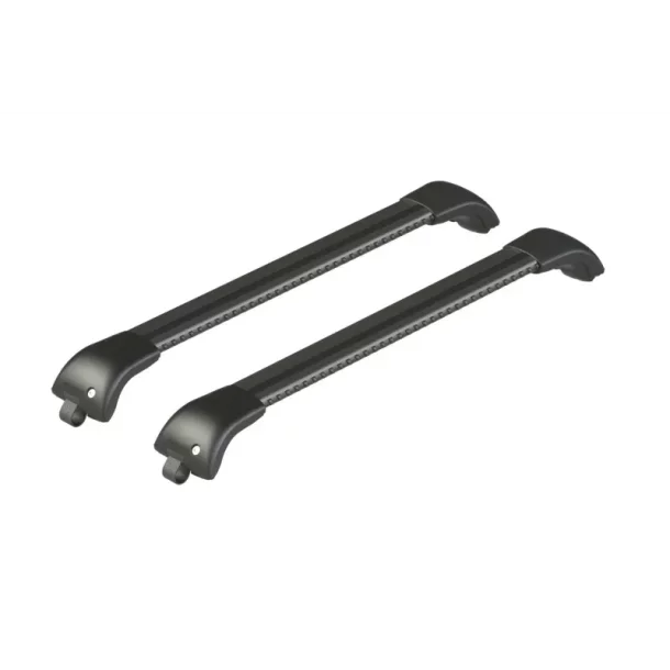 Silenzio CX Black, set complet de bare portbagaj din aluminiu - 109 cm + 104 cm - Origine RL - C400 - Ford Explorer 2020-2023 - Sina standard inaltata