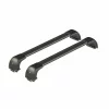 Silenzio CX Black, set complet de bare portbagaj din aluminiu - 109 cm + 109 cm - Origine RF - C206 - Alfa Romeo Stelvio 2017-prezent - Acoperis standard, inclusiv cu plafon panoramic