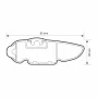 Silenzio CX Black, teljes alumínium tetőcsomagtartó készlet - 114 cm + 109 cm - Origine RF - C242 - Audi Q5 Sportback 2020-2025 - Standard tető