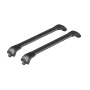 Silenzio CX Black, set complet de bare portbagaj din aluminiu - 114 cm + 114 cm - Origine RL - C400 - Mercedes Vito 1996-2003 - Sina standard inaltata