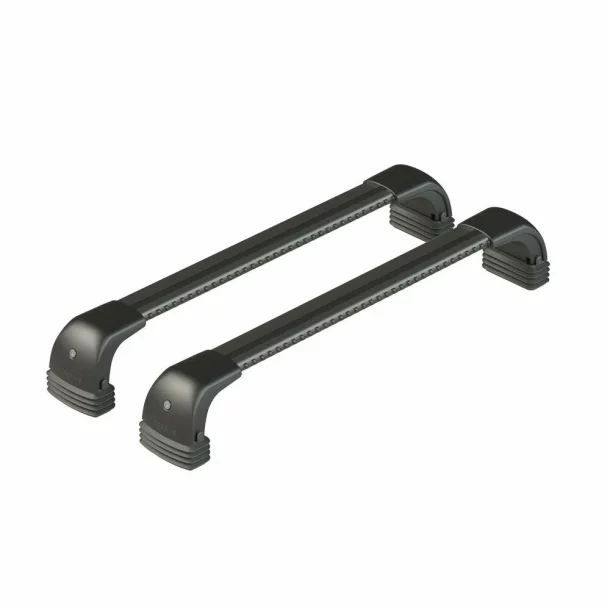 Silenzio CX Black, set complet de bare portbagaj din aluminiu - 89 cm + 84 cm - Origine RF - C107 - Peugeot 207 3 usi 2006-2012 - Puncte fixe fara trapa