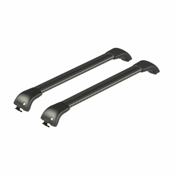 Silenzio CX Black, set complet de bare portbagaj din aluminiu - 89 cm + 84 cm - Origine RL - C413 - Evo 7 2023-prezent - Sina incastrata la nivel