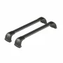 Silenzio CX Black, Complete Aluminum Roof Bar Set - 94 cm + 89 cm - Origine RF - C056 - Fiat Grande Punto 5 doors 2005-2012 - Standard roof - No panoramic roof