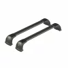Silenzio CX Black, set complet de bare portbagaj din aluminiu - 94 cm + 89 cm - Origine RF - C056 - Fiat Punto 5 usi 2012-2019 - Acoperis standard - Fara plafon panoramic