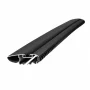 Silenzio CX Black, Complete Aluminum Roof Bars Set - 94 cm + 89 cm - Origine RL - C410 - Audi Q4 E-Tron 5p 2021-present - flush railing