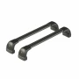 Silenzio CX Black, Complete Aluminum Roof Bar Set - 94 cm + 94 cm - Origine RF - C044 - Renault Megane II 3 doors 2002-2008 - Fixed Points Roof