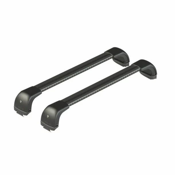 Silenzio CX Black, Complete Aluminum Roof Bar Set - 99 cm + 94 cm - Origine RF - C269 - Suzuki Across 11/20> - Flush railing