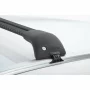 Silenzio CX Black, Complete Aluminum Roof Bars Set - 99 cm + 94 cm - Origine RL - C410 - Jeep Compass 2025-present - flush railing