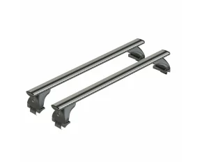 Silenzio, Complete Aluminum Roof Bar Set - M - Evos ST - C004 - Renault Laguna II Grandtour 2001-2007 - Standard roof