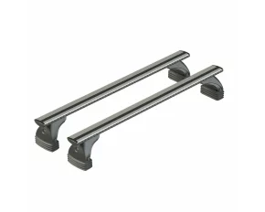 Silenzio, set complet de bare portbagaj din aluminiu - M - Evos ST - C044 - Renault Scenic 2003-2009 - Acoperis cu puncte fixe