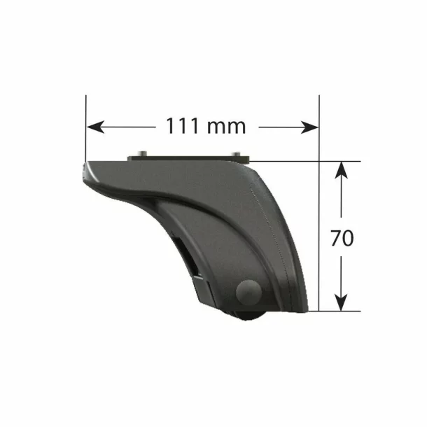 Silenzio, Complete Aluminum Roof Bar Set - M - Evos ST - C282 - Renault 4 E-Tech 2025-present - Standard roof