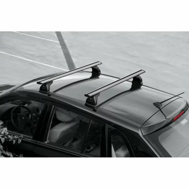 Silenzio, Complete Aluminum Roof Bar Set - L - Evos ST - C058 - Renault Modus 2004-2013 - Standard roof