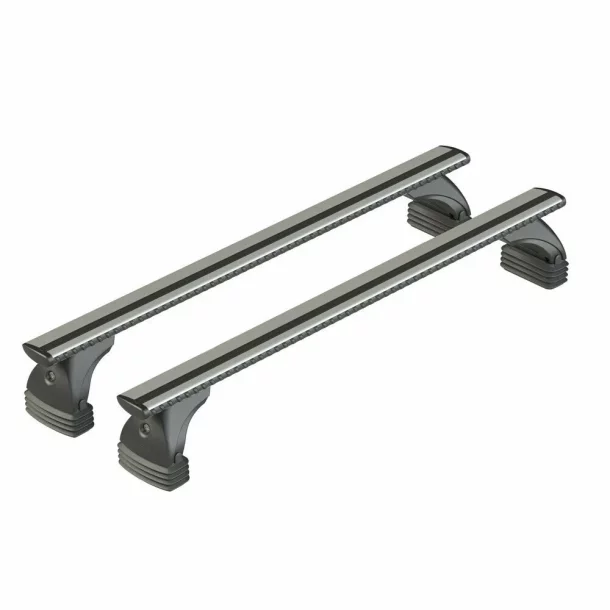 Silenzio, Complete Aluminum Roof Bar Set - S - Evos ST - C037 - Mercedes Classe B 2005-2011 - Fixed points roof