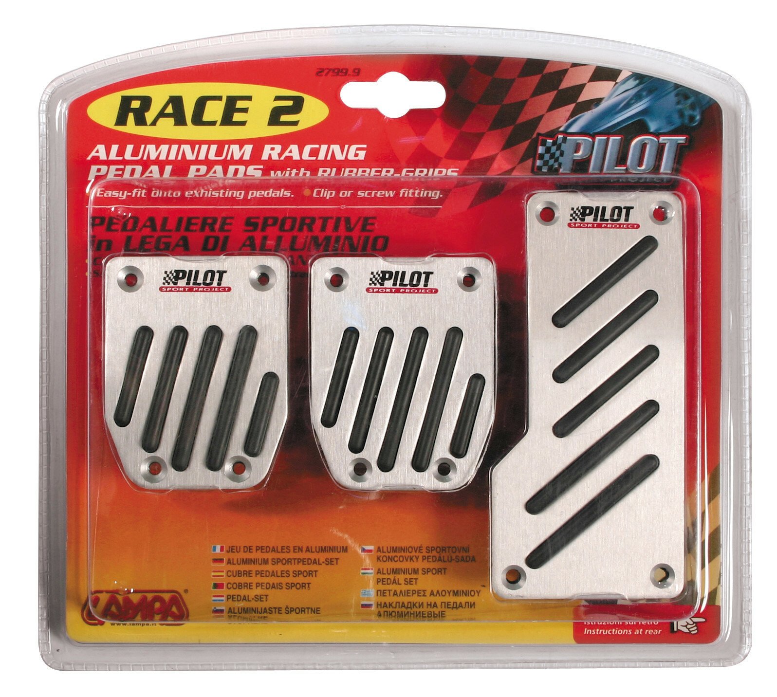 Race2 - pedál díszek - Újra csomagolt termék thumb