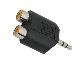 RCA / JACK Y-adaptor