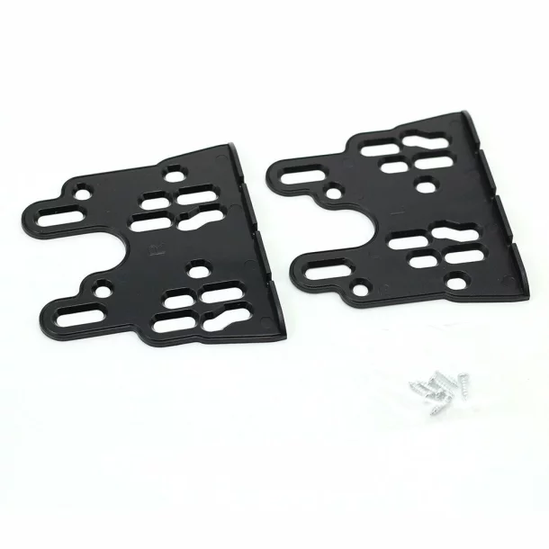 Adaptor 2 DIN VW TOURAN  2. GENERATION  (glossy black) 2015-