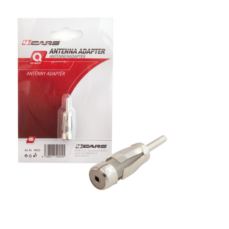 Adaptor cablu antena mufa ISO in DIN 4Cars thumb