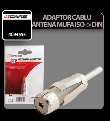 4Cars antenna adapter ISO aljzatból DIN-ra thumb