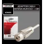 4Cars antenna adapter ISO aljzatból DIN-ra