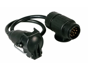 Adaptor fisa priza remorca 13-7 poli cu cablu 40cm - Resigilat
