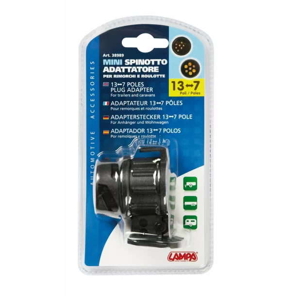 Lampa Utánfutó 13-7 pólusú adapter