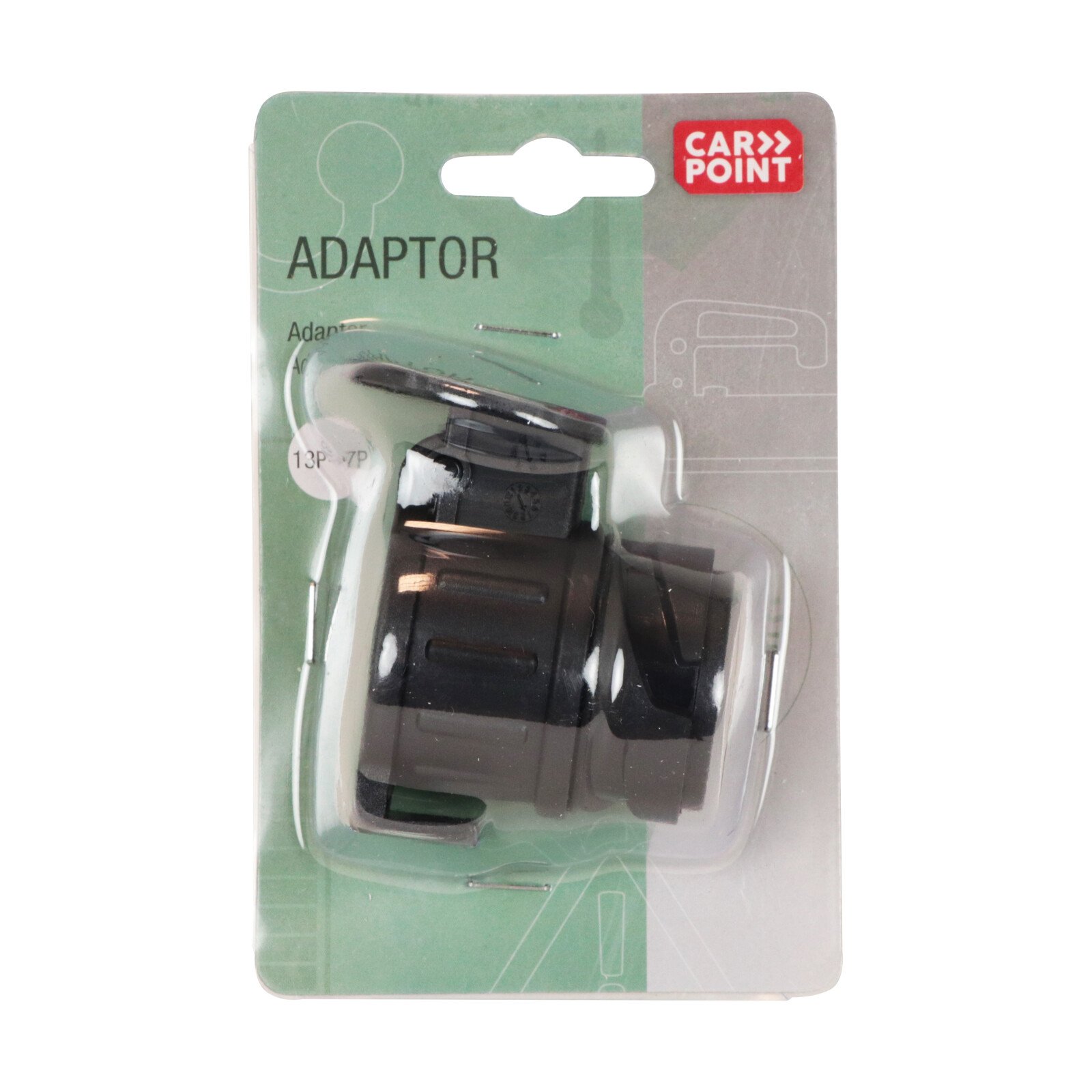 Carpoint rövid utánfutó adapter 13-rol 7 pólusra thumb