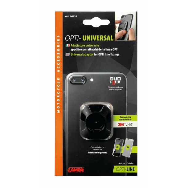 Opti Universal univerzális adapter az Opti Line mobiltelefon tartóhoz
