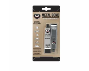 Adeziv epoxidic pentru metal, bicomponent Metal Bond K2, 56g