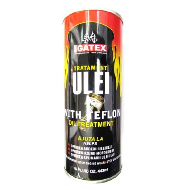 Aditiv ulei cu teflon Gatex 443ml