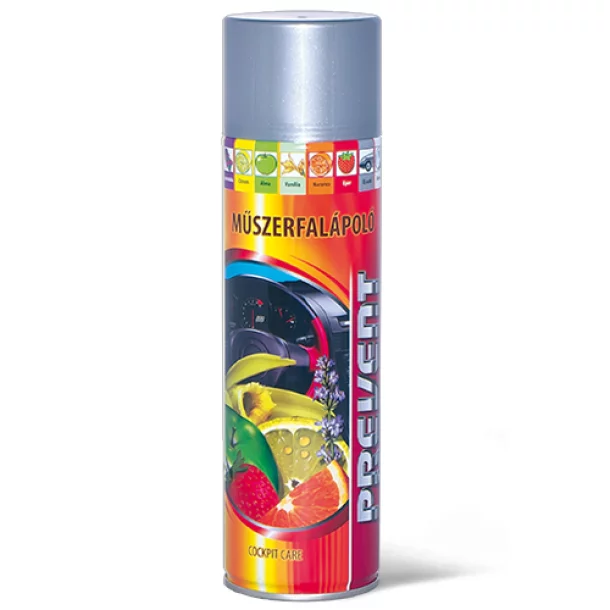 Prevent illatosított műszerfalápoló aeroszol 500ml - New Car