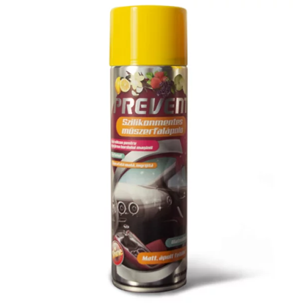 Prevent silicone-free dashboard aerosol 500ml - Lemon