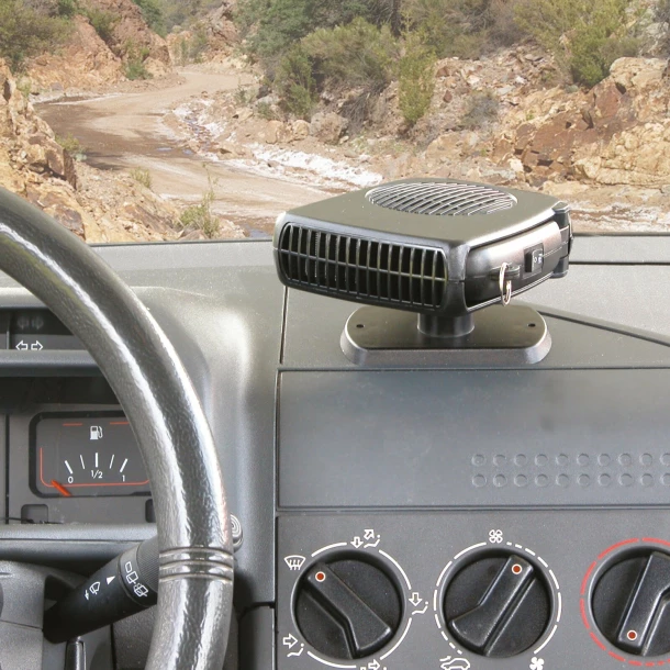 Fan with heater/defroster 12V 150W