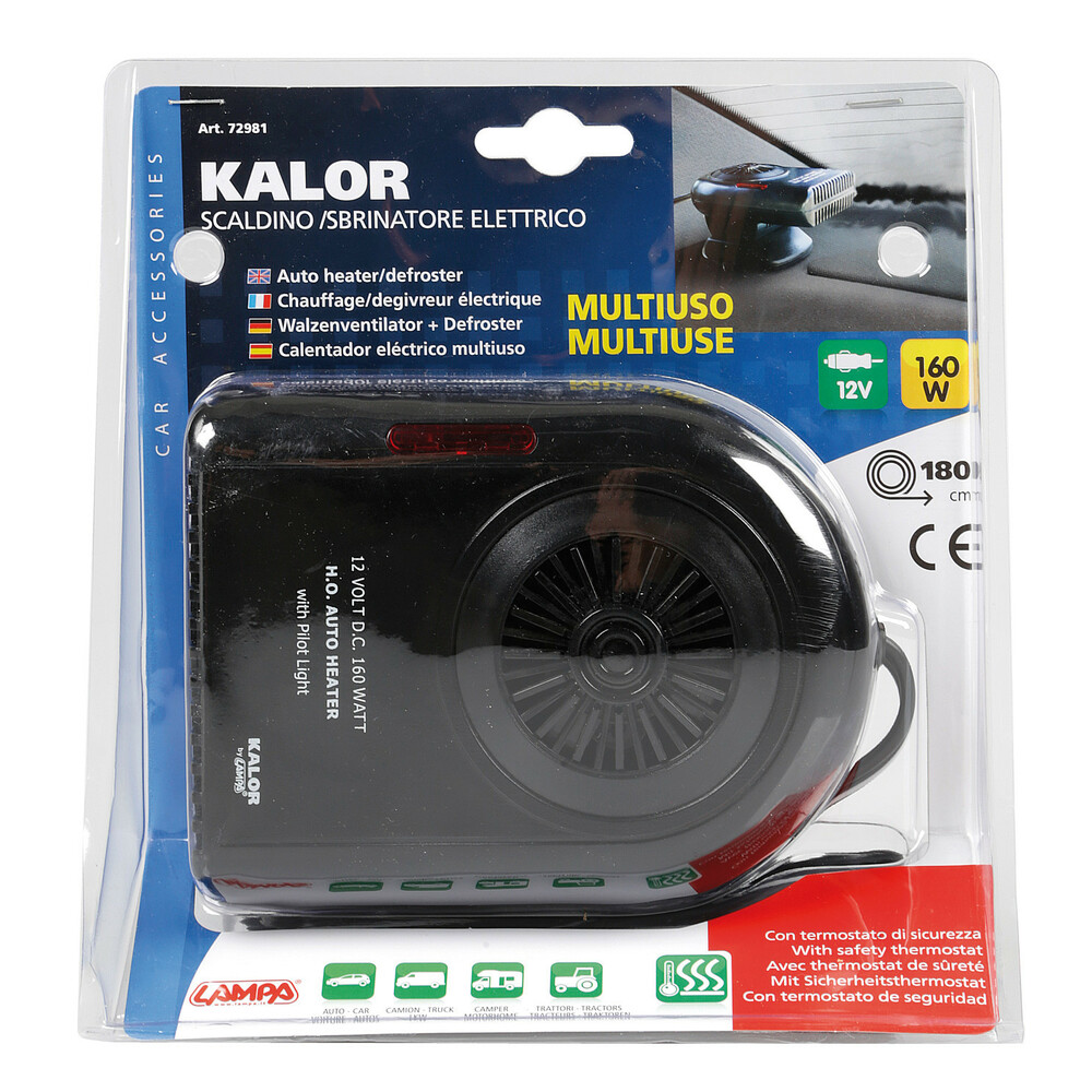Kalor heater / defroster 12V 160 W thumb