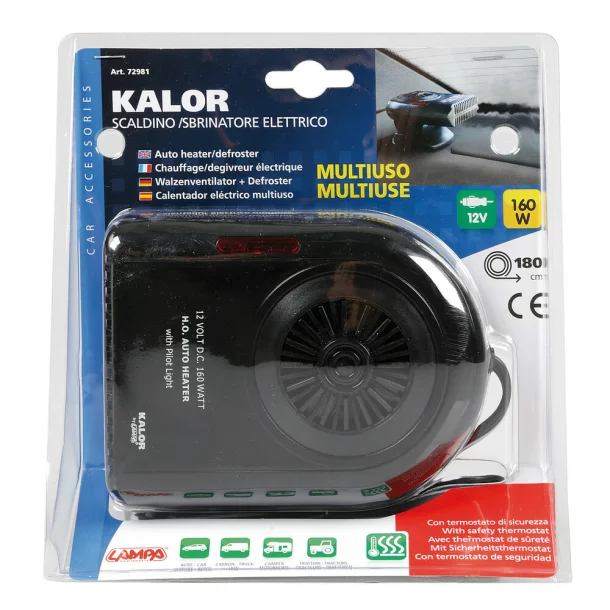 Kalor heater / defroster 12V 160 W