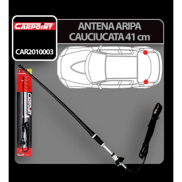 Carpoint gumi antenna - 41 cm